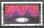 Stamps Germany -  100 años del Festival de Bayreuth.