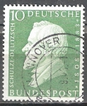 Stamps Germany -  Schulze-Delitzsch (1808-1883), jurista y político alemán.