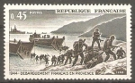 Stamps France -  1944-DEBARQUEMENT FRANÇAISE EN PROVENCE