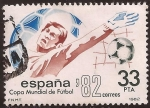 Sellos de Europa - Espaa -  Copa Mundial de Fútbol España'82  1982 33 ptas