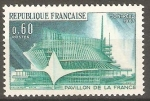 Sellos de Europa - Francia -  PAVILLON DE LA FRANCE