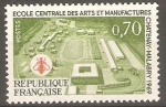 Sellos de Europa - Francia -  ECOL CENTRALE DES ARTS ET MANUFACTURES