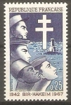 Sellos de Europa - Francia -  1942 BIR-HAKEIN 1967