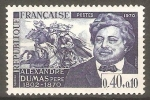 Sellos de Europa - Francia -  ALEXANDRE DUMAS 1802-1870