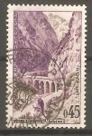 Stamps France -  GORGES DE KERRATA(ALGERIE)