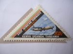 Sellos de Africa - Uganda -  Kenya-Uganda-Tanzania-Africa Oriental Británica - Fokker. F.27 - 30 Aniversario (1946/76)- East Afri