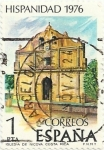 Stamps : Europe : Spain :  HISPANIDAD COSTA RICA 1976. IGLESIA DE NICOYA. EDIFIL 2371