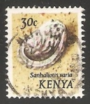 Sellos del Mundo : Africa : Kenya : Haliotis varia