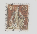 Sellos de Europa - Suiza -  1908 Helvetia**