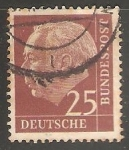 Stamps : Europe : Germany :  Theodoro Heuss