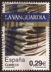 Sellos del Mundo : Europa : Espaa : Diarios Centenarios. La Vanguardia  2006 0,29 €