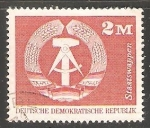 Sellos de Europa - Alemania -  Escudo de armas nacional de DDR