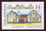 Sellos del Mundo : Europa : Rep�blica_Checa : REPUBLICA CHECA: Reserva del pueblo histórico de Holašovice