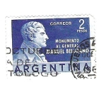 Sellos de America - Argentina -  1961 The General Manuel Belgrano Commemoration