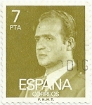 Sellos de Europa - Espa�a -  SERIE BÁSICA JUAN CARLOS I. Ia SERIE FOSFORESCENTE. VALOR FACIAL 7 Pts. EDIFIL 2348P