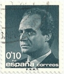 Stamps Spain -  SERIE BÁSICA JUAN CARLOS I. IIa SERIE. VALOR FACIAL 0.10 Pts. EDIFIL 3001