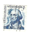 Sellos de America - Estados Unidos -  1966 George Washington, 1732-1799