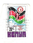 Sellos del Mundo : Africa : Kenya : Bandera