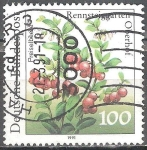 Stamps Germany -  Jardín botánico de flora de montaña en Oberhof.