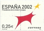 Stamps Spain -  PRESIDENCIA DE LA UNIÓN EUROPEA. LOGO PRESIDENCIA ESPAÑOLA, VALOR FACIAL 0.25€. EDIFIL 3865