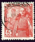 Stamps Spain -  General Franco y Castillo de la Mota