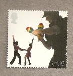 Stamps United Kingdom -  Musicos