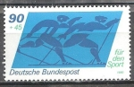 Stamps Germany -  Para el deporte.