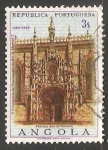 Stamps Angola -  Portal of St. Jeronimo Monastry