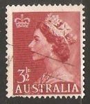 Sellos de Oceania - Australia -  Reina Isabel II