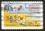 Stamps Australia -  Sandy beach - Playa de arena