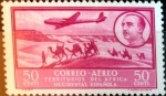 Stamps Spain -  Intercambio jxi 0,25 usd 50 cents. 1951