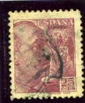 Stamps Spain -  General Franco