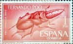 Stamps Spain -  Intercambio nf4b 0,30 usd 1 pta. 1965