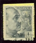 Stamps Spain -  Generlal Franco