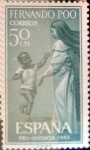 Stamps Spain -  Intercambio fd2a 0,25 usd 50 cents. 1963