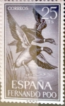 Stamps Spain -  Intercambio fd2a 0,25 usd 25 cents. 1964