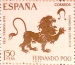 Sellos de Europa - Espaa -  Intercambio 0,30 usd 1,50 ptas. 1968