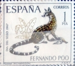 Sellos de Europa - Espaa -  Intercambio 0,30 usd 1 pta. 1967