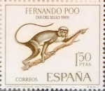 Sellos del Mundo : Europa : Espaa : Intercambio 0,35 usd 1,50 ptas. 1966