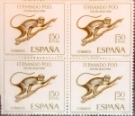 Sellos de Europa - Espaa -  Intercambio 1,40 usd 4 x 1,50 ptas. 1966