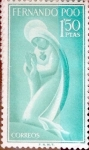 Stamps Spain -  Intercambio m3b 0,25 usd 1,50 ptas. 1960