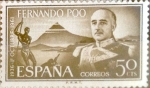 Sellos de Europa - Espaa -  Intercambio 0,25 usd 50 cents. 1961