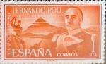 Stamps Spain -  Intercambio m3b 0,35 usd 1 pta. 1961