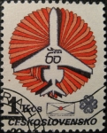 Stamps Czechoslovakia -  World Communications Year