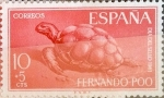 Sellos de Europa - Espaa -  Intercambio 0,30 usd 10 + 5 cents. 1961