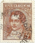 Stamps Argentina -  CELEBRIDADES. MARIANO MORENO. YVERT AR 368 