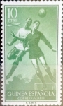 Stamps Spain -  Intercambio fd2a 1,60 usd 10 ptas. 1955