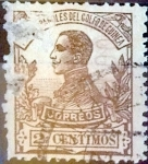 Sellos de Europa - Espaa -  Intercambio 0,20 usd 2 cent. 1912