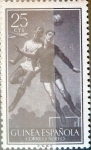 Stamps Spain -  Intercambio nf4b 0,25 usd 25 cents. 1956