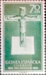 Stamps Spain -  Intercambio fd2a 0,30 usd 70 cents. 1958